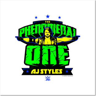 AJ Styles The Phenomenal One Posters and Art